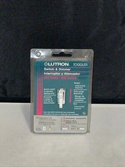 Lutron Dimmer Switch TG-600PH-WH Toggler Single Pole Dimmer Switch New