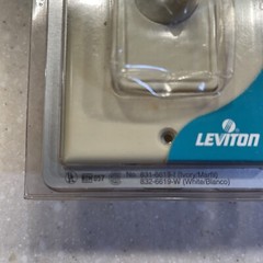 Two Pack Leviton 6619 Cream Colored – Decora Quiet Fan Speed Control – NOS