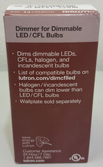 LUTRON MAESTRO 150W SINGLE-POLE 3-WAY DIMMER MACL-153M-IV