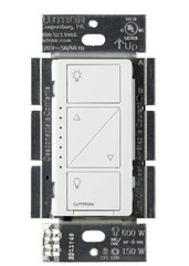 Lutron PD-6WCL-WH Caseta Wireless Smart Dimmer 150W LED No Neutral 3-Way White