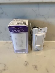Lutron Maestro Motion Sensor W/ Switch MS-OPS2-WH Occupancy Vacancy Sensor