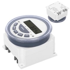 electronic Programmable Timer 12 Volt DC 30A 50/60Hz LCD Digital Display Timer