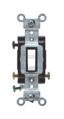Leviton 5503-2WS 3-Way Grounding Toggle Quiet Switch 15A 120/277V – White – USA