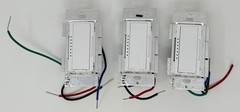 Lutron Maestro MA-600-WH Multi Location Incandescent Halogen Dimmer 600W Lot 3