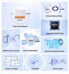 SONOFF MINI R4 Extreme Smart WiFi Switch Alexa Google Home App