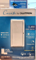 Lutron Caseta (Claro) Smart Switch DVRF-5NS-WH-R – White New Free FAST Ship