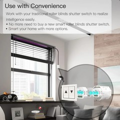 WiFi Mini Smart Curtain Module: Roller Blinds/Shutter Motor, Tuya Smart Life App