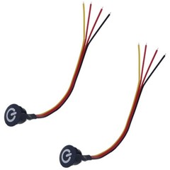 12V LED Dimmer Switch Touch Sensor Stepless Brightness Controller 2 Pack Black