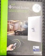 GE Enbrighten Z-Wave Plus Smart Light On/Off Wall Switch