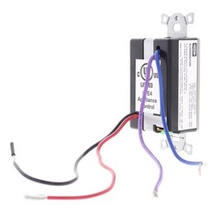 Hubbell AU2000GY2N Gray Occupancy Sensor Switch Ultrasonic Adaptive 2-Circuit