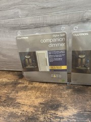 Lot of 3 Lutron Maestro MA RH Companion Dimmer Ivory Digital Fade New