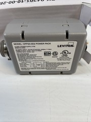Leviton OPP20-D2 Occupancy Sensor Power Pack, Gray, 120-277V, 20A