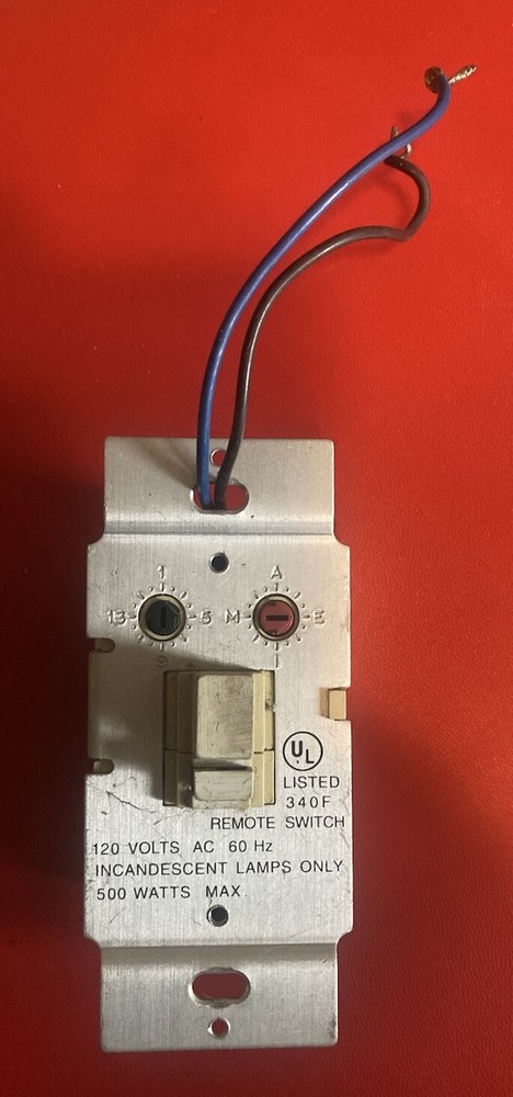 Wall Remote Switch Module Controller Model # WS467