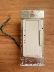 Lutron RRD-6ND-WH RadioRA2 Dimmer White Used