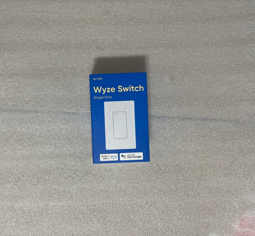 WYZE Light Switch Single Pole Smart Lighting OPEN BOX *READ DESCRIPTION*