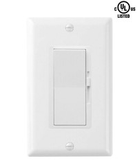 Decora Dimmer Light Switch Single Pole / 3-Way – LED / Incandescent / CFL UL