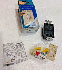 Intermatic FD60MC Ivory 60 Min Timer Auto Shut -Off Almond Color NEW OPEN BOX