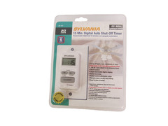 Sylvania 15-Minute Digital Auto Shut-Off Timer 20-Amp SA150 Light Fans Whirlpool