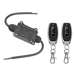 DC12V Waterproof Remote Control SwitchDC12V/24V/48V/20A Wireless Remote Swit…