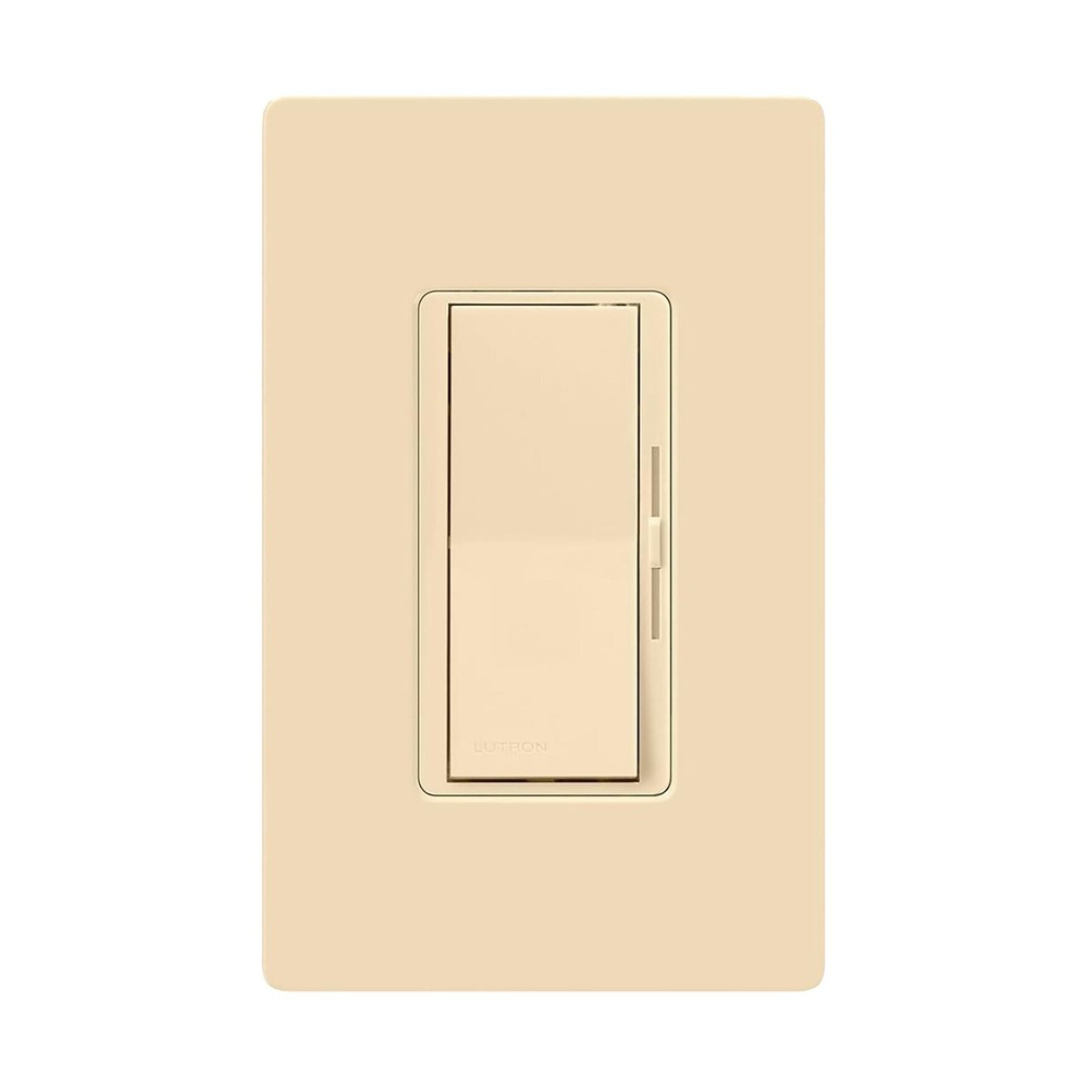 Lutron DVCL-153P-IV Single Pole 3-Way 150W Slide Dimmer Switch 120V Ivory