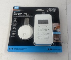 Mytouchsmart 58749 Digital Timer with On/Off Tether, 2-Polarized Outlets New