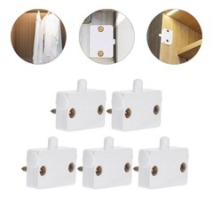 5pcs Closet Light Door Wardrobe Off For Cabinet Lamps