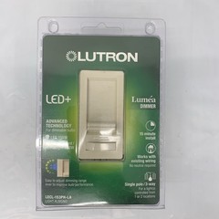 Lutron LECL-153PH-LA-C 120V 150W 1-Pole 3-Way CFL/LED Slide Dimmer Light Almond