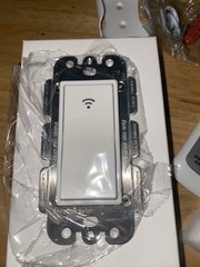 Avatar Controls In Wall Smart Switch Wi-Fi Enabled White