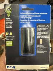 Universal Decorator Dimmer with Preset Open Box DUL06P-C5