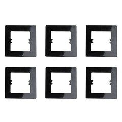 Aesthetic Enhancement 6 pcs of Light Switch Surround Covers for Modern Homes