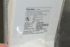 First Alert Indoor Heavy Duty Timer Surge Protector LS335 Window A/C Appliances