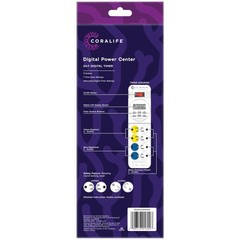 Coralife Aquarium Fish Tank 8-Outlet 24/7 Digital Power Center Timer