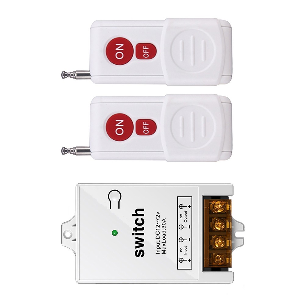 433MHz Remote Control Relay Switch 500m Long Range Wireless Remote Switch New