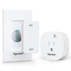 Effortless Wireless Remote Control Light Switch – 200FT Range 15A Capacity