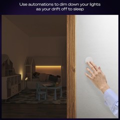 Philips Hue Wireless Smart Light Switch Button White 1 Pack Portable And