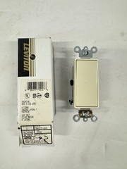Leviton 5623-2A 3-Way Rocker Decora Switch 15A 120/277V Almond New