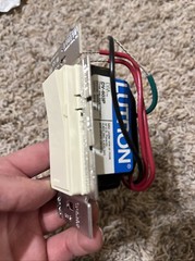 Lutron Diva 600W 3 Way Light Switch DV-603P-AL