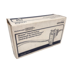 Leviton Strauss Decora Impedance Matched Volume Control, White | SGVSM-W | | NEW