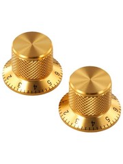 Sleek Design Aluminum Potentiometer Knobs Compatible with Electric Guitars