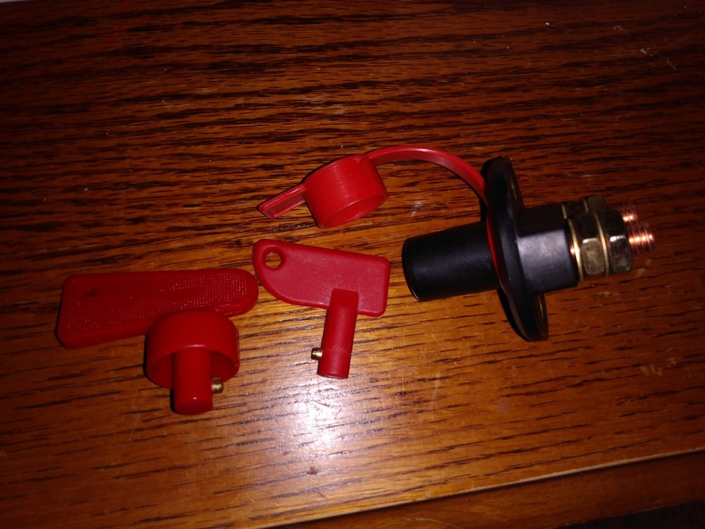 Battery Isolation Switch 2 Keys Marine ATV