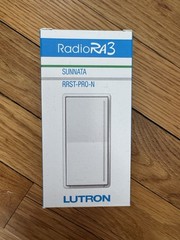Lutron RadioRA 3 Sunnata PRO LED+ RF Touch Dimmer – White (RRST-PRO-N-WH)