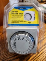 Chicago Electric Lamp and Appliance Timer #40148 With Two Outlets Tested