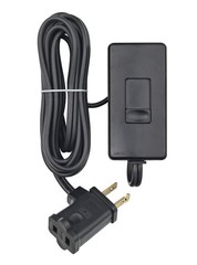 Dimmable Plug in Switch, Adjustable Table Top Light Controller for LED, Black