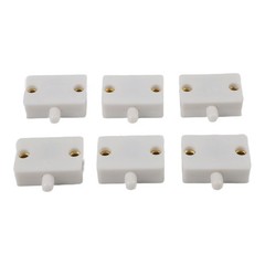 6pcs Cabinet Door Light Switches Electrical Normally Closed for Wardrobe Closet