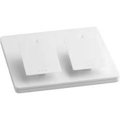 Caseta Dual Pedestal for Pico Remotes, White (L-PED2-WH)
