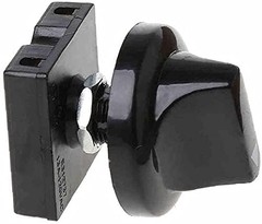 Fan Rotary Switch Black 4 Position 3 Speed Button Fan Speed Governor