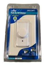 🔥Leviton Decora RPI06-WWP Rotary Dimmer – New ~ 5 Units🔥