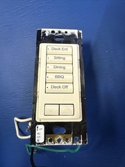 Lutron RadioRA 2 RRD-W Wall Control Switch – As-Is (READ DESCRIPTION)