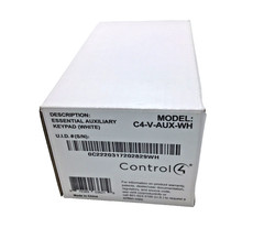 Control4 C4-V-AUX-WH Auxiliary Keypad, Essential (White)