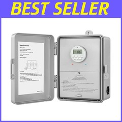 Outdoor Programmable Pool Pump Timer=